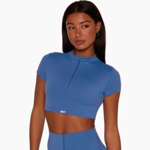 SET Active Sportbody Zip Top in Ripple. Size Medium